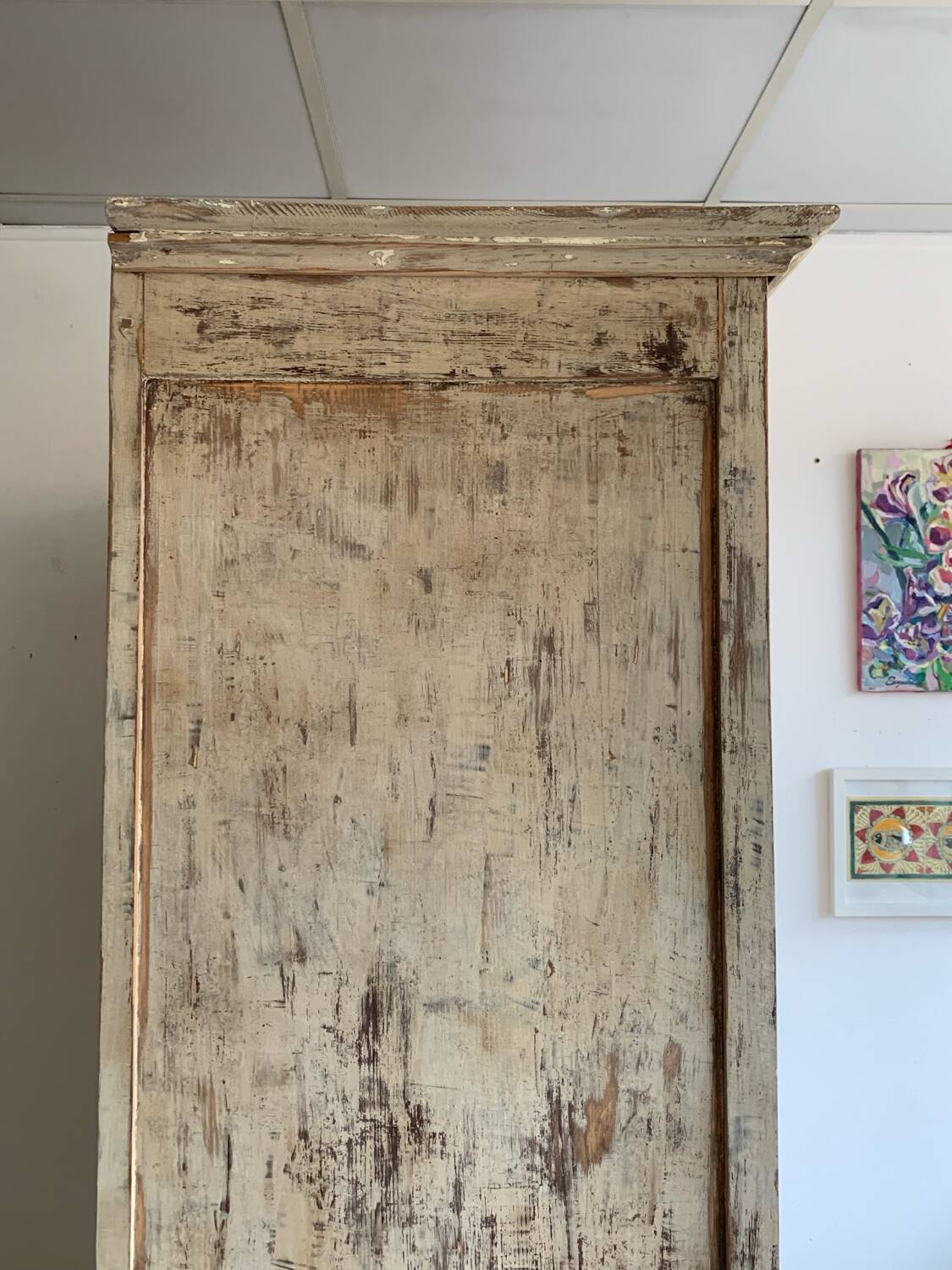 Armoire patinée