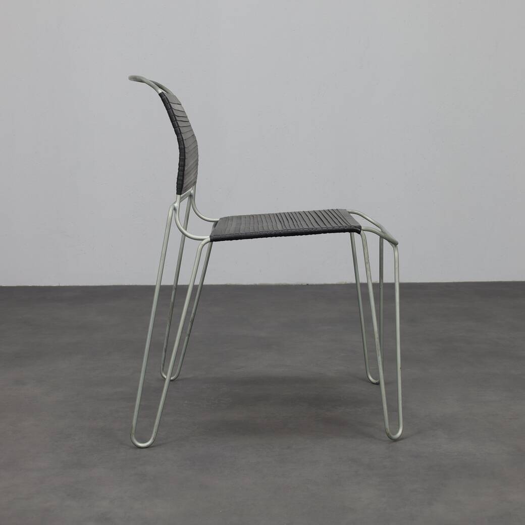 Paire de chaises « Rubber Band » par Tom Dixon, Royaume-Uni, 2005