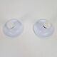 Vintage Space Age UFO Disc Wall Lamps from Targetti Sankey, 1970s, Set of 2