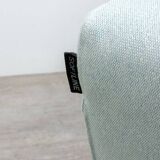 Softline Scope armchair in turquoise fabric
