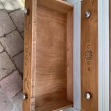 40's grey green art deco chest of drawers