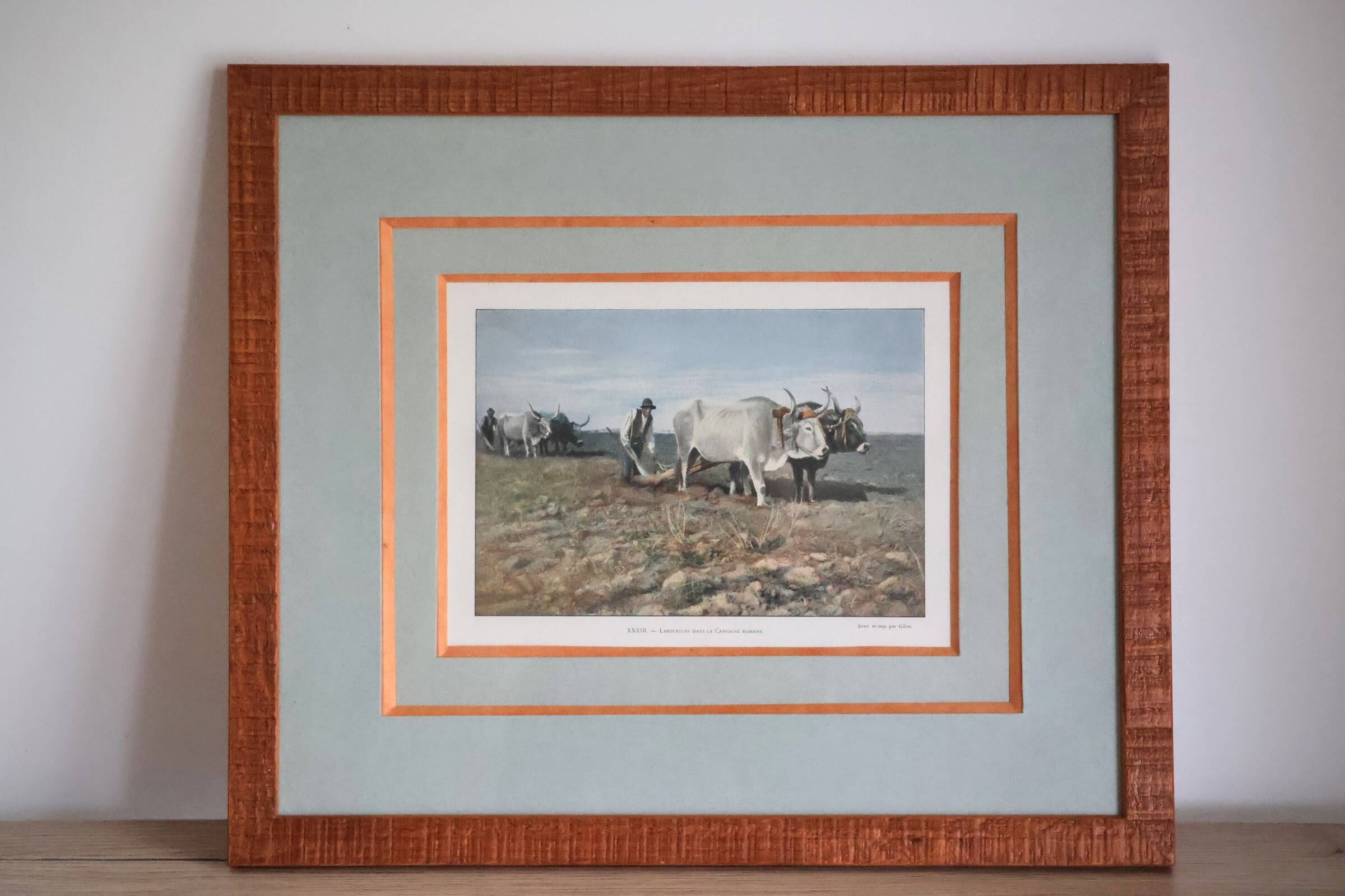 Original Gillot photogravure painting