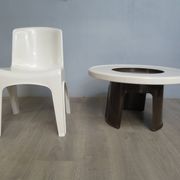 Table et chaise vintage Gilac années 70