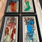 Alphonse Mucha mirrors “The 4 seasons”