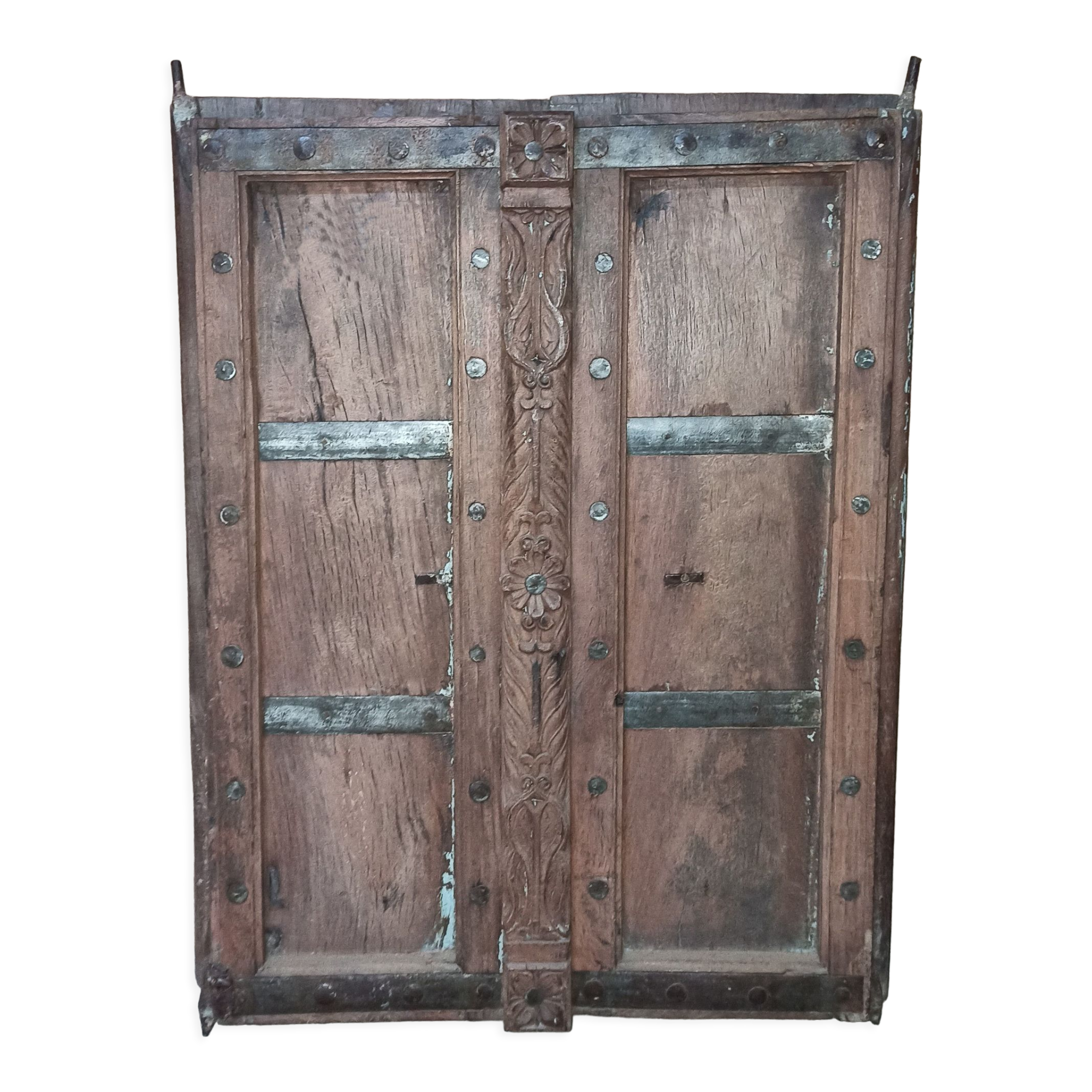 Old wooden door