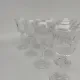 10 crystal glasses from Saint Louis, Tommy model, 15 cm.