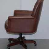 Chesterfield leather executive chair