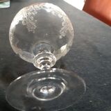 6 old champagne glasses