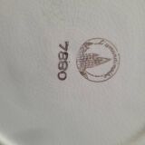 10 mismatched flat plates from Digoin & St Amand