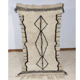 Handmade moroccan berber carpet 200 x 107 cm