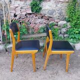 Pair of Scandinavian chairs from the 60s