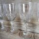 Lot de 6 verres à vin anciens