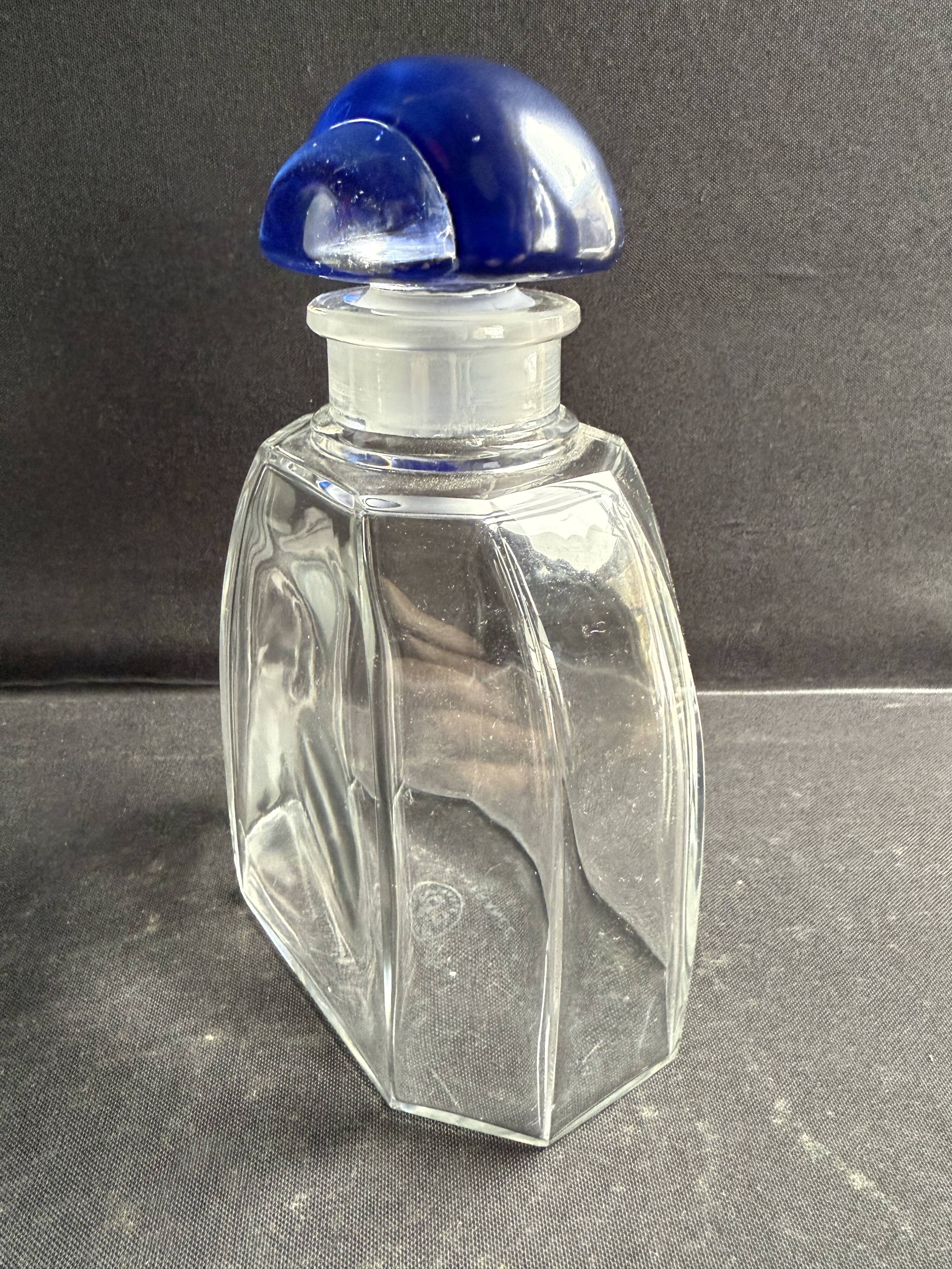 Rare large Baccarat perfume bottle - Art Deco