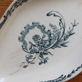 Small ramekin in iron earthenware "Trianon" model from Salins