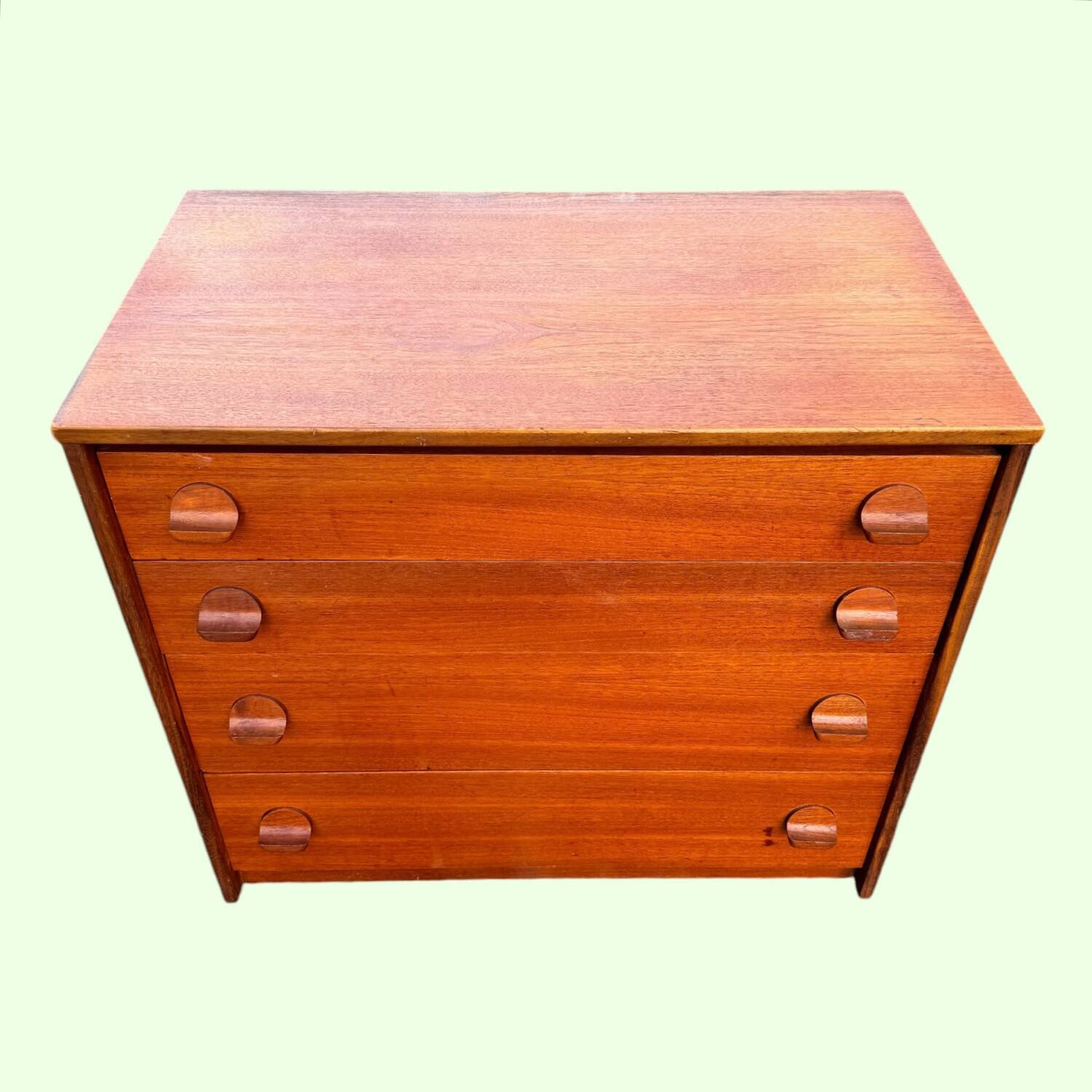 Vintage teak chest of drawers Stag Furniture