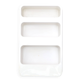 White plastic wall shelf by Jean Lin Viaud, 1970s