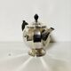 Art Deco teapot CHRISTOFLE early 20th century in silver-plated metal with hallmark