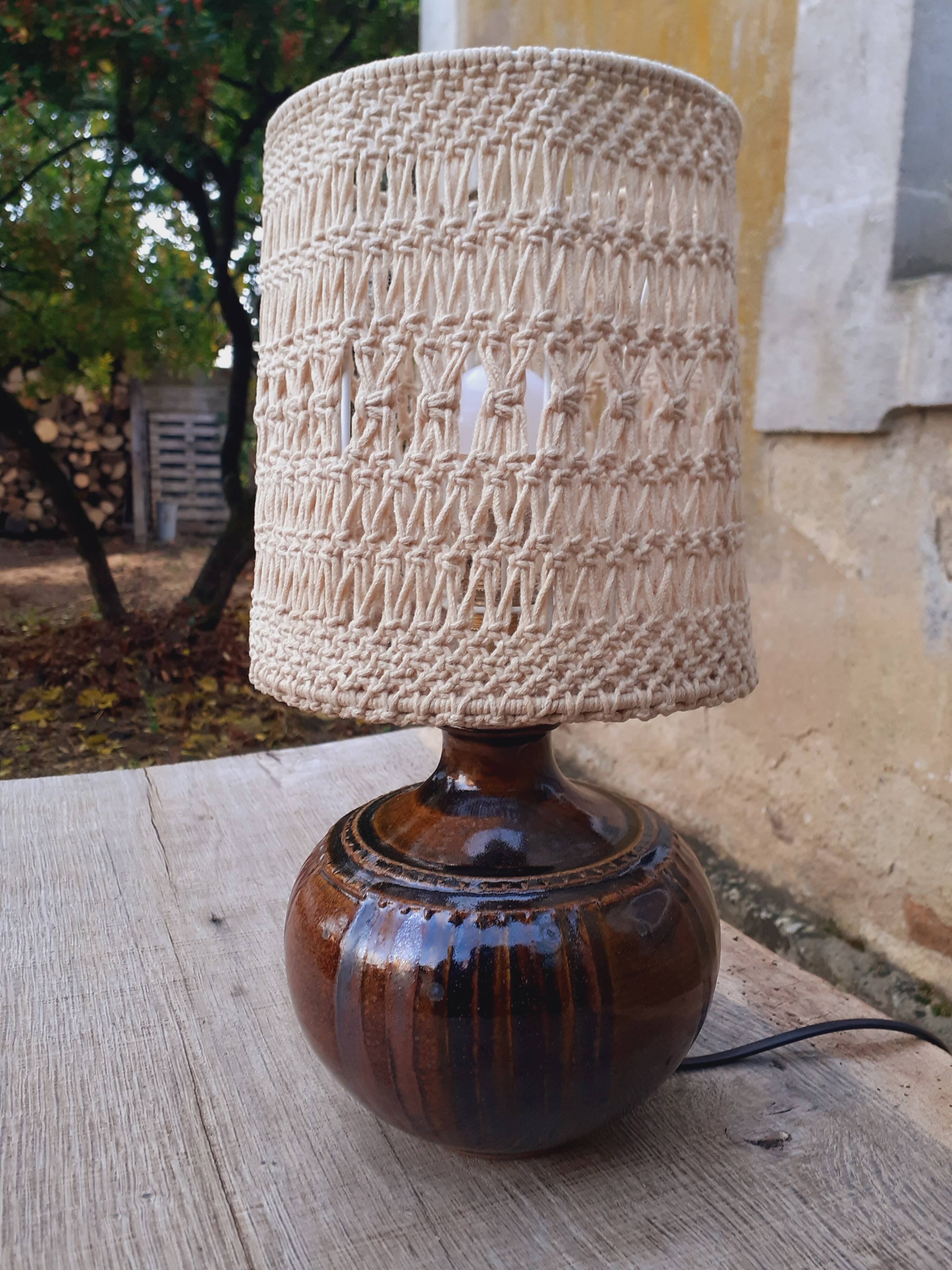 Ceramic lamp from the 50s/60s.