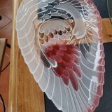 Plat décoratif  motif cygne