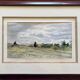 Watercolour Table Florian N. CABANE (1831-1922) Provençal painter