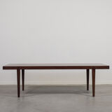 Rosewood coffee table by Erik Severin Hansen for Haslev 1960s