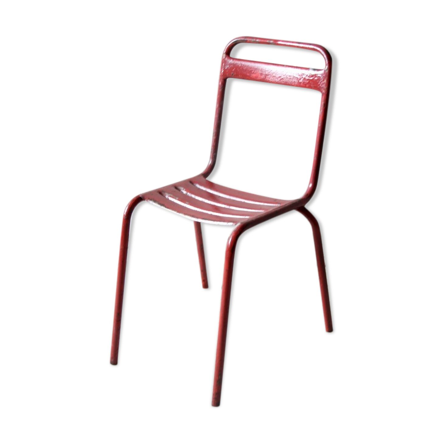 Chaise de bistro en métal
