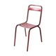 Chaise de bistro en métal