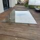 Glass coffee table