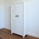 Ancienne armoire de rangement Mado en métal 1950s