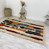 Handmade Moroccan Berber carpet 235 x 140 CM