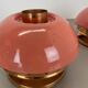 set of 2 unique PINK spot STILNOVO Style Ceiling Light Flushmount, Italy