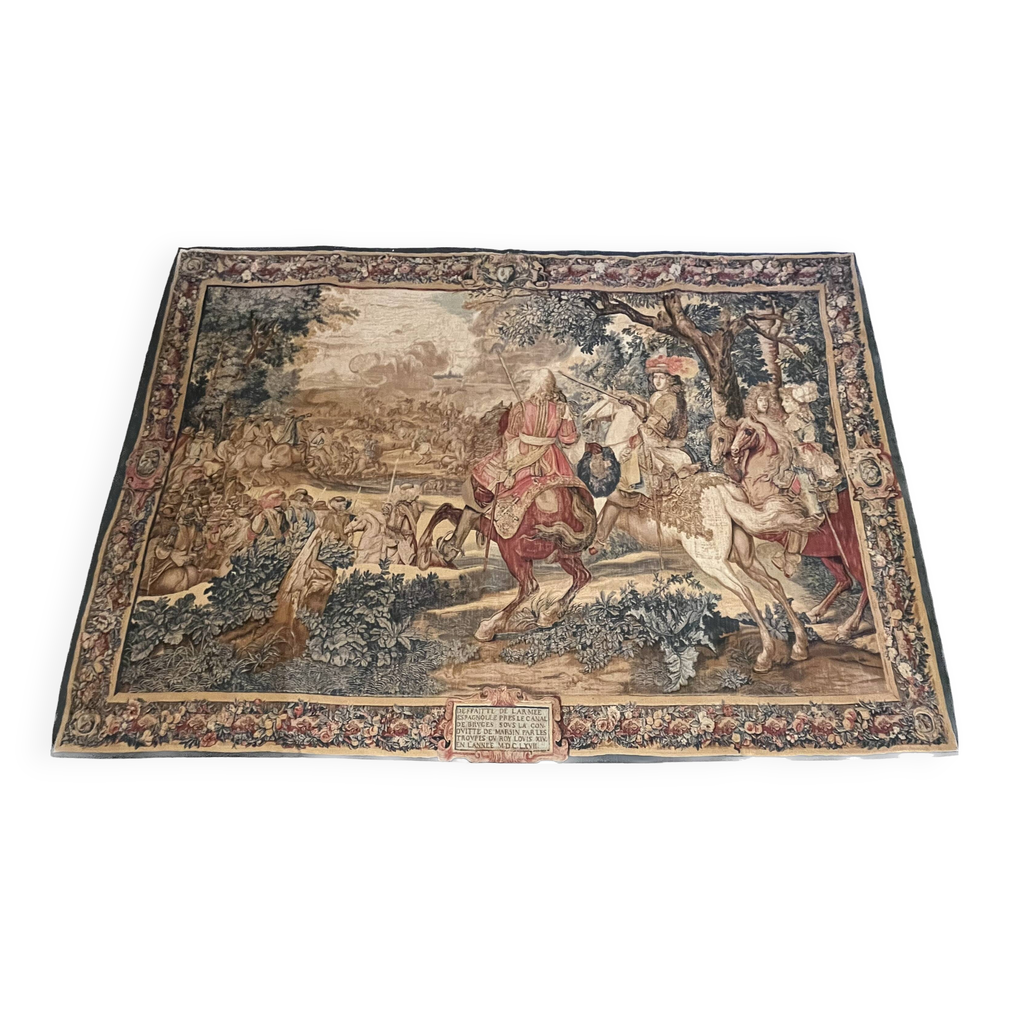 Tapisserie Tenture Murale "L'histoire du Roi"