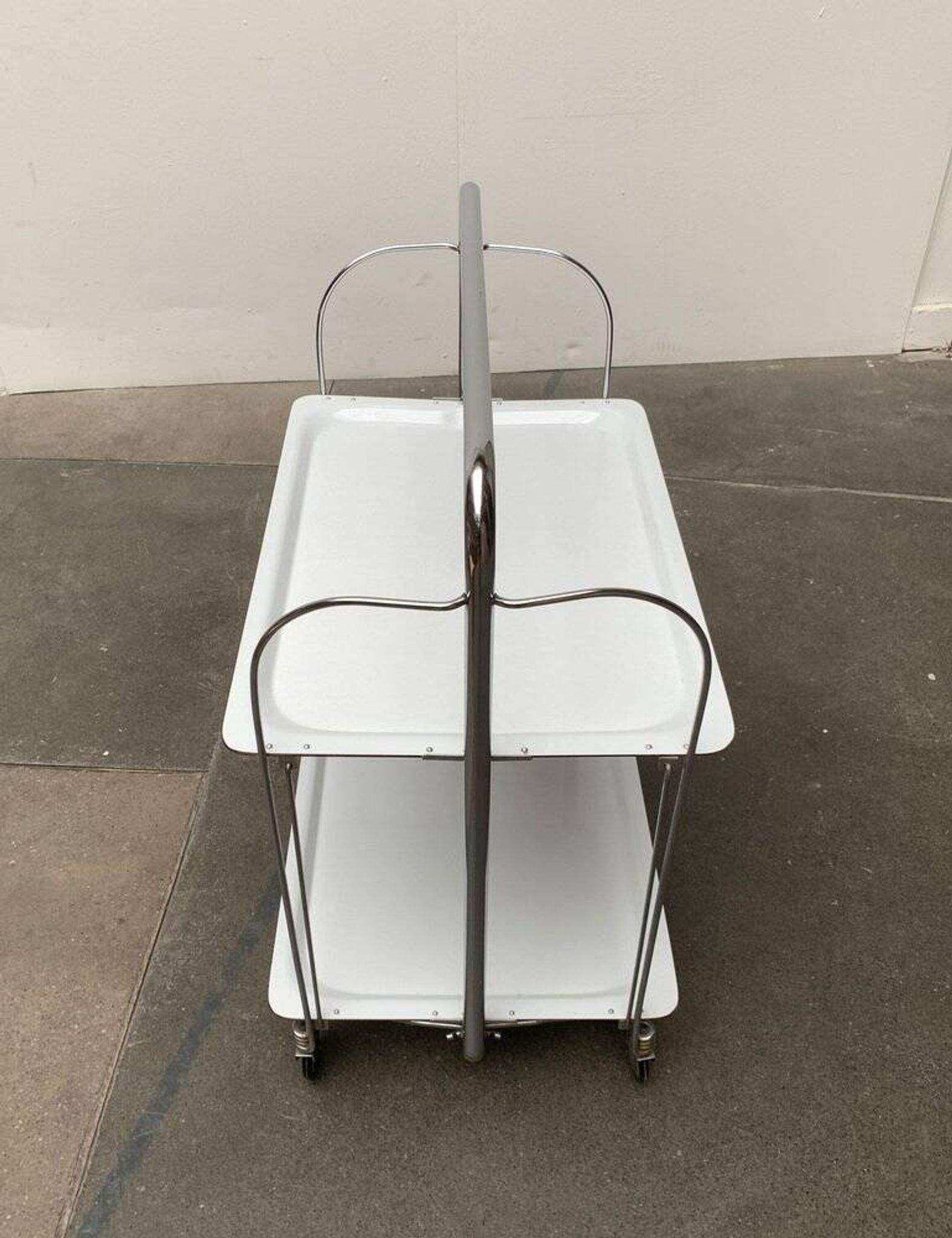 Vintage Folding Service Trolley by Raquer, 1970s