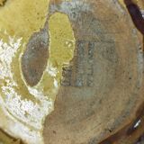 old Vallauris ceramic vase ceramist Calvas Blanchon h 19 cm