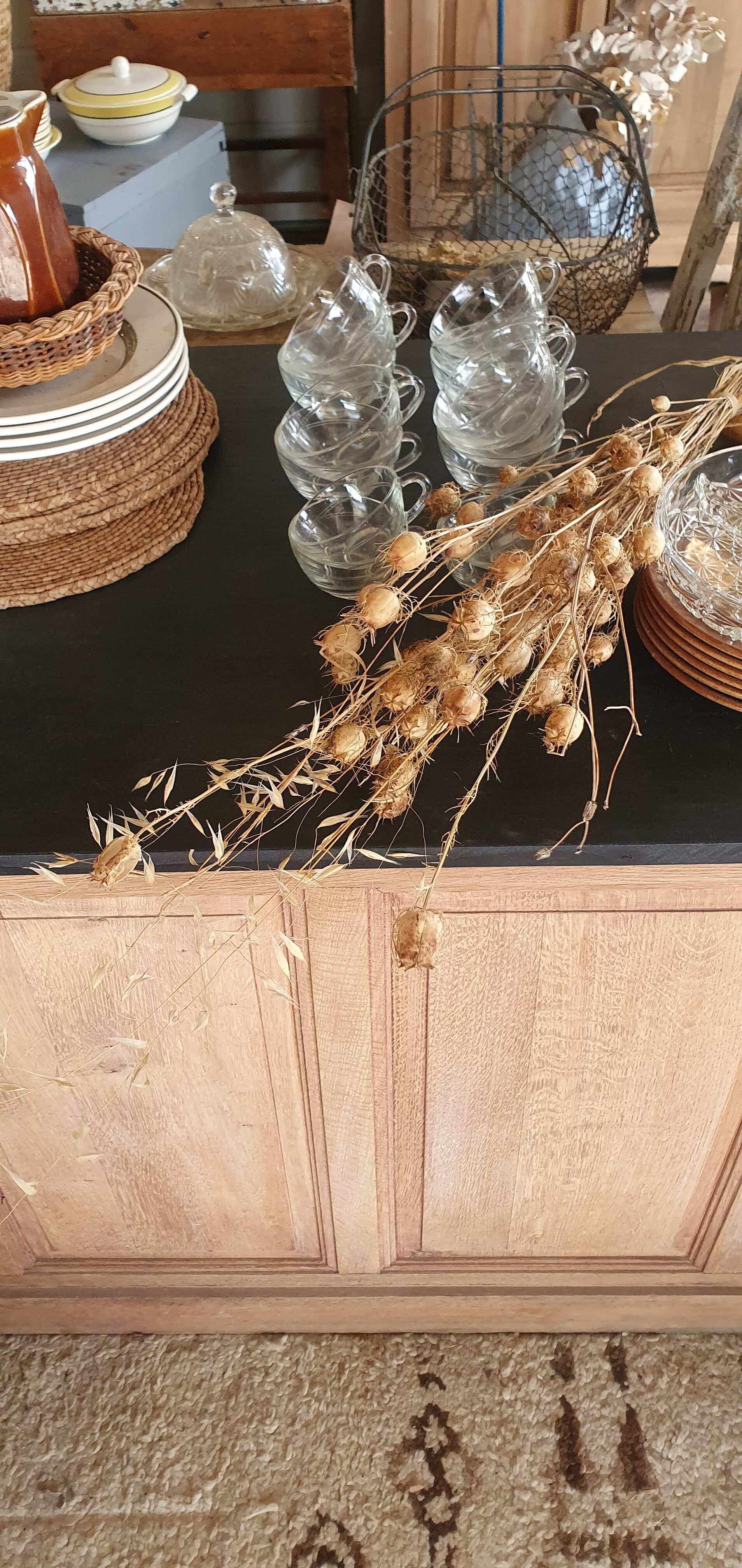 Comptoir vitrine