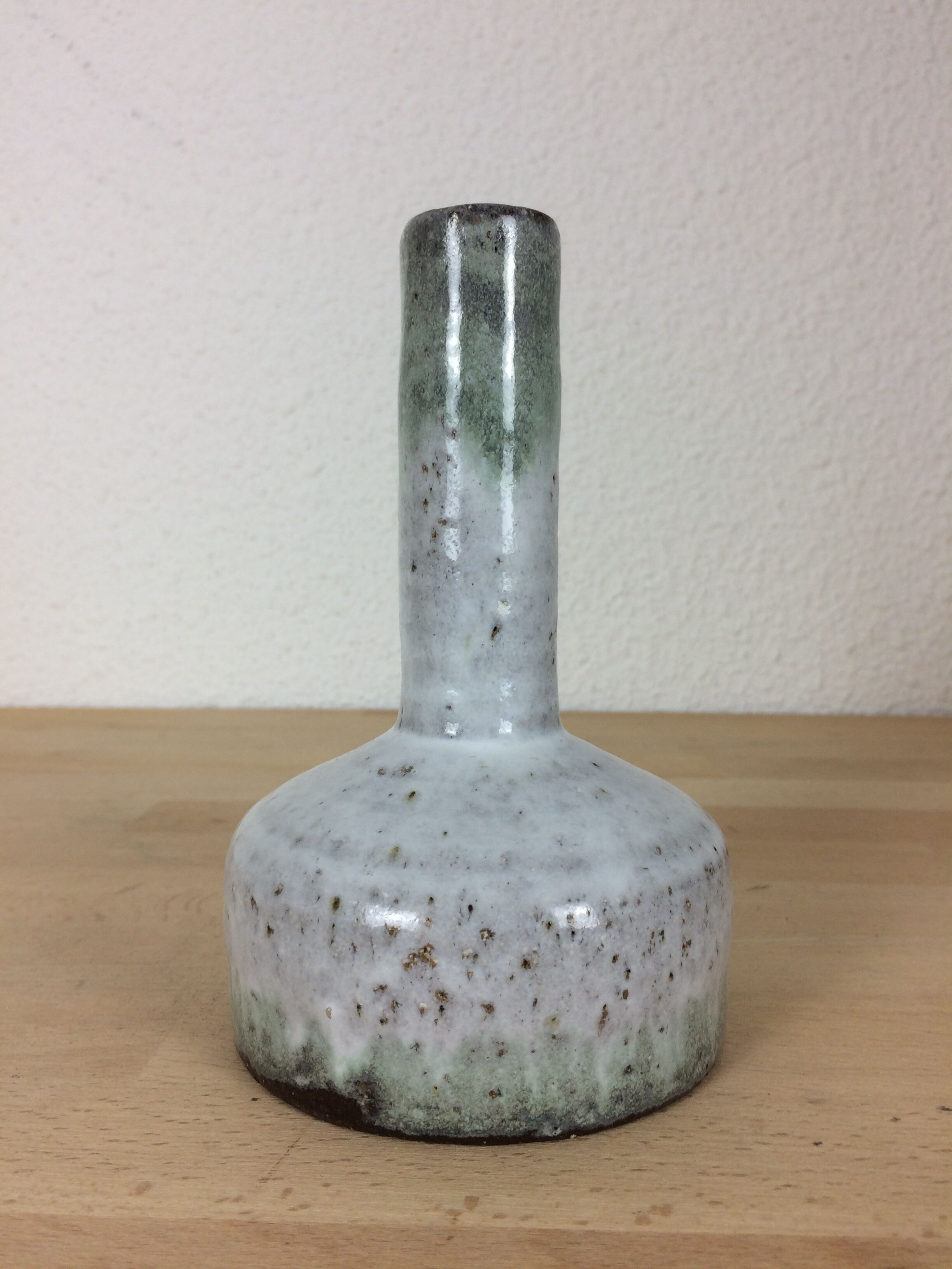 White ceramic modernist vase