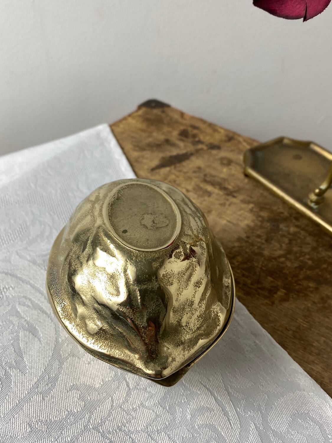 Huge brass nut