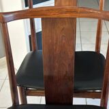 Set of 4 rosewood chairs designed by Henning Sorensen, Denmark, 1960.