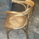 Fauteuil de bureau  bois courbé