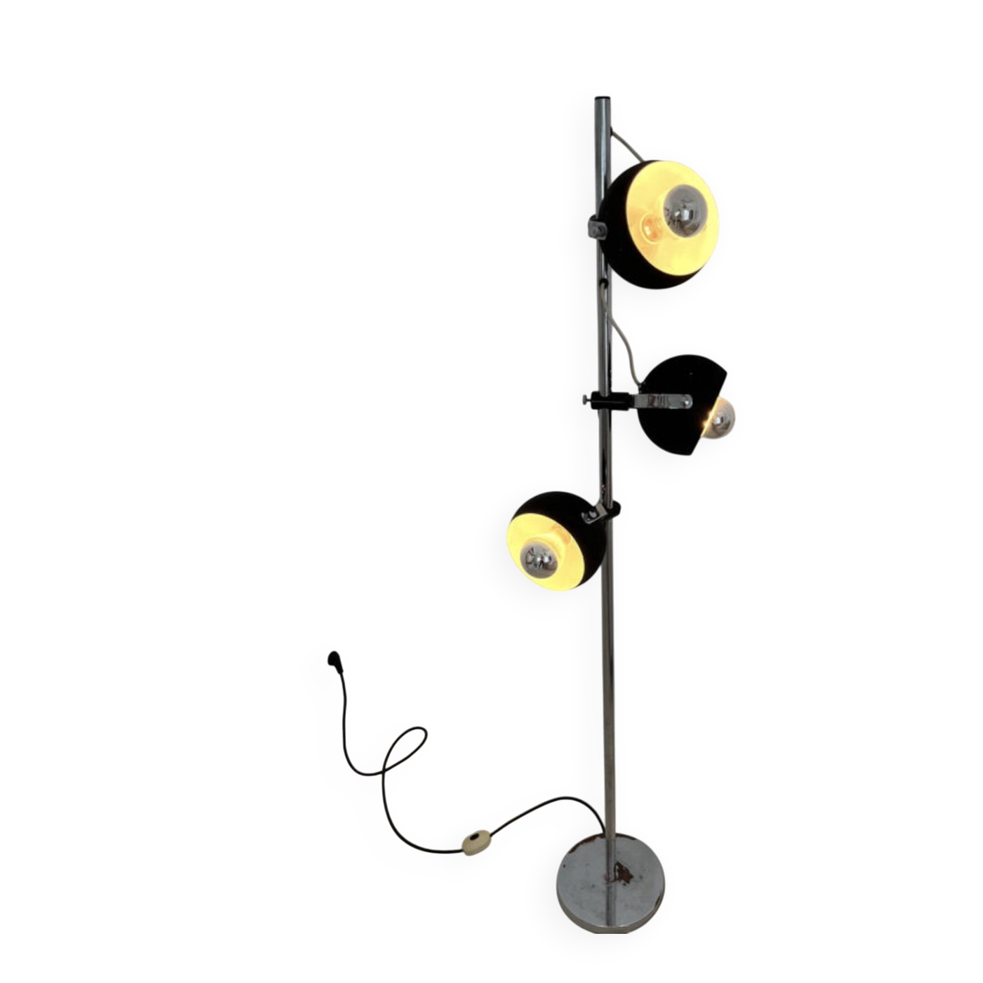 Vintage 3-ball lamps from the 70s.