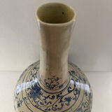 Vietnam large bottle blue bench H 35,5 cm