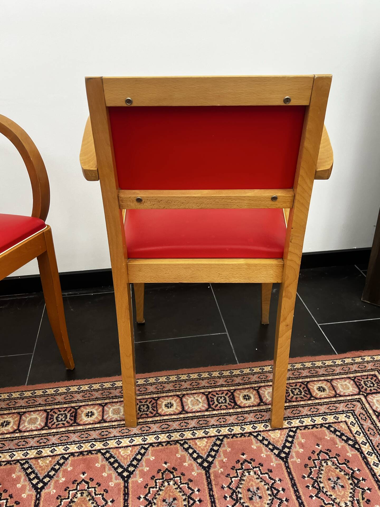 Paire de fauteuils Bridge 1940