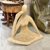 Sculpture abstraite en résine, années 70