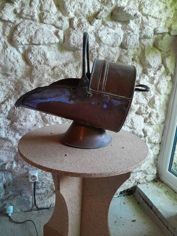 Seau à charbon antique