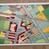 Pedagogical school poster frame