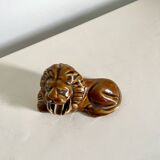 Cendrier Lion en céramique