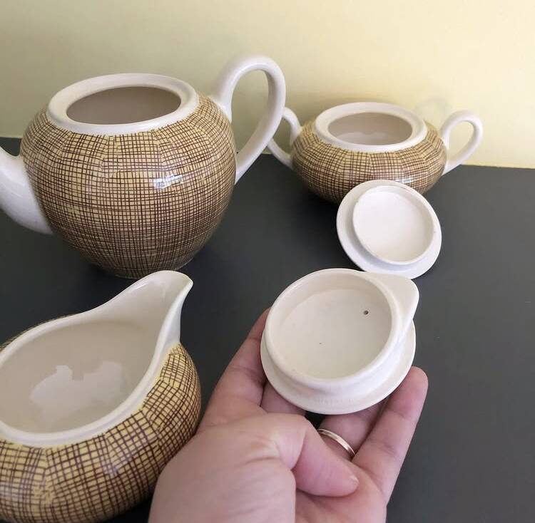Service à thé Villeroy et Boch vintage
