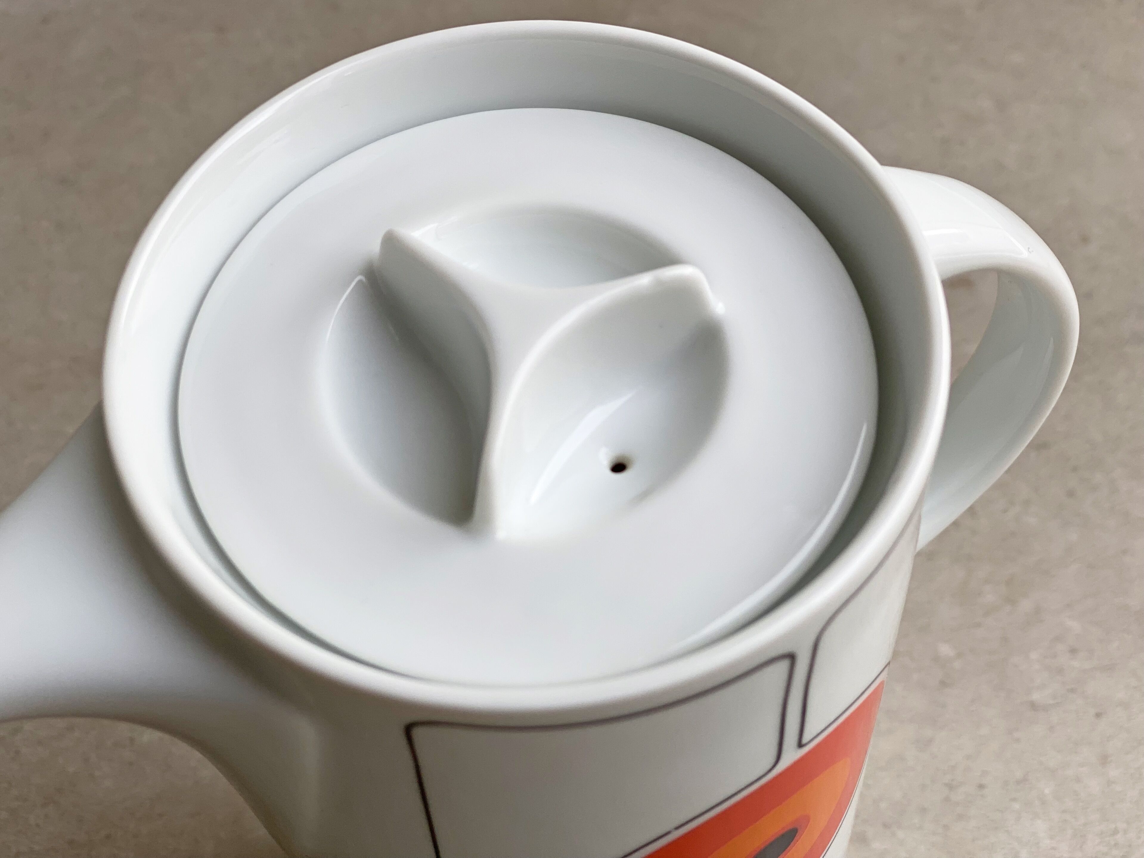 Cafetière thomas allemagne rosenthal eclipse, design space age op art
