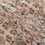 Light Blush Pink All-over Floral Vintage Rug, 188x276Cm