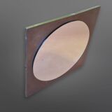 Mid century wall mirror made from brass, 1950s